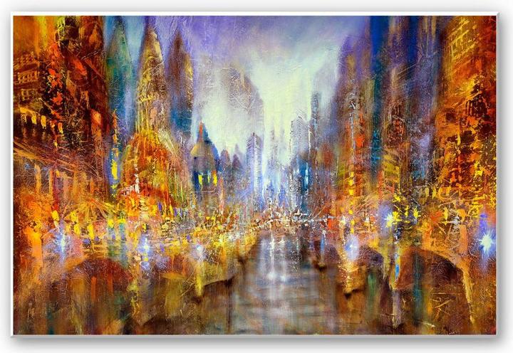 Image du produit Trenddeko Schmucker - Ville lumière (100 x 70 cm)