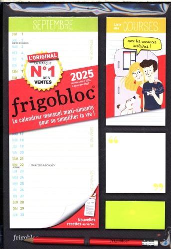 Produktbild Mini frigobloc mensuel 2025 : calendrier d'organisation familiale (Harter Einband, Französisch)