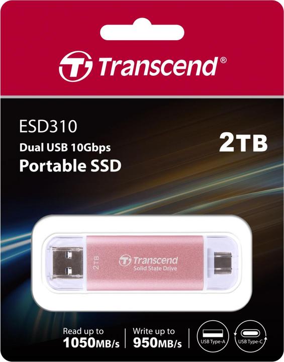 Actual product image Transcend ESD310 (2000 GB, USB 3.2)