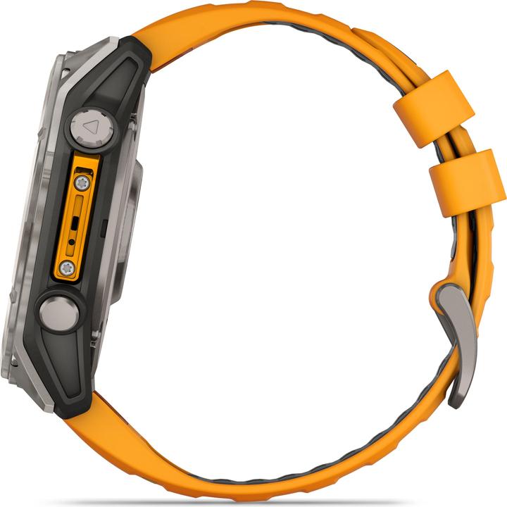 Actual product image Garmin Fenix 8 AMOLED Sapphire Titan (51 mm)