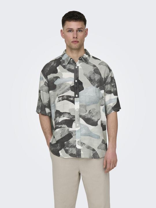 Image du produit Only & Sons Coupe décontractée Col de chemise Chemise (S)