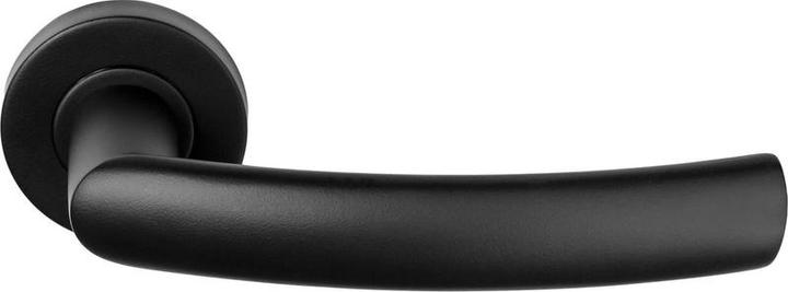 Formani Basic LBXIV - Türgriff auf runden Rosette - Matt Black - 1501d257nmxx0 (Türgriff)