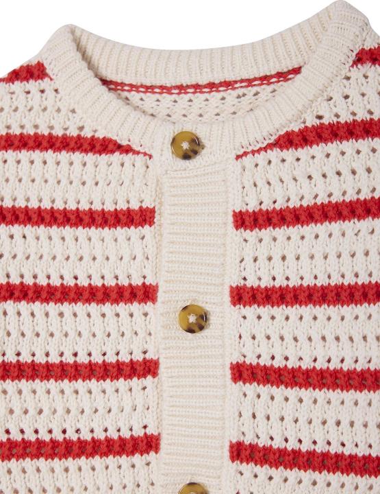 Actual product image Vertbaudet Baby Strickjacke mit Ajourmuster (62)
