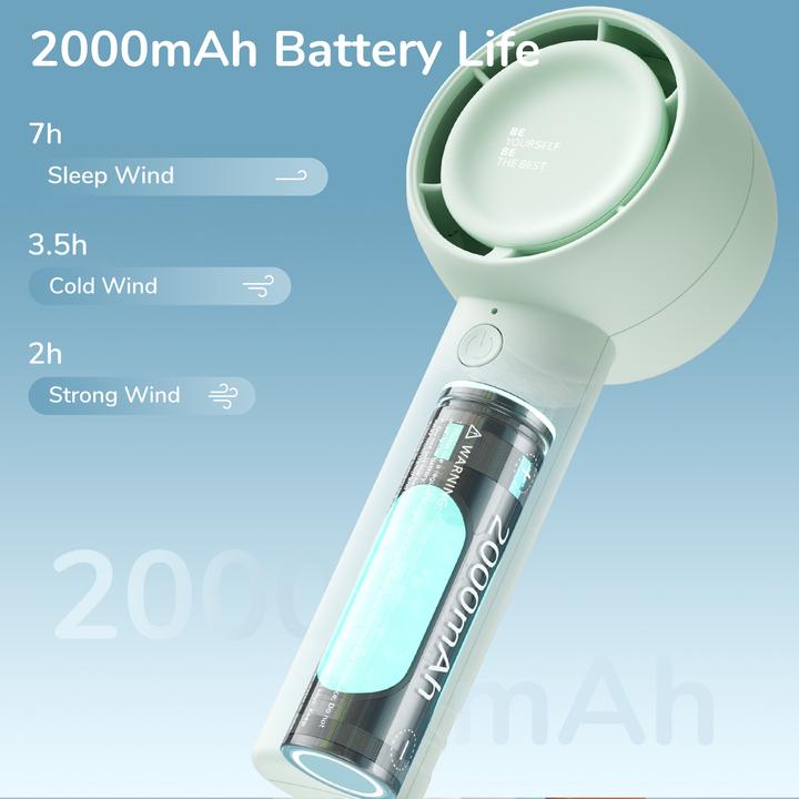 Productafbeelding Jisulife Levensduur handventilator5(2000nAh) groen