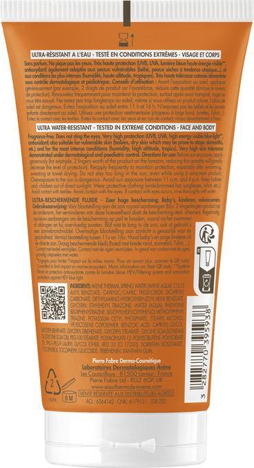 Actual product image Avène Intense Protect - Intensiver Sonnenschutz (Suntan lotion, SPF 50+, 150 ml, 176 g)
