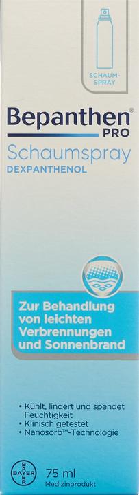 Immagine prodotto Bepanthen PRO Schiuma spray (75 ml, Getto vaporizzato)