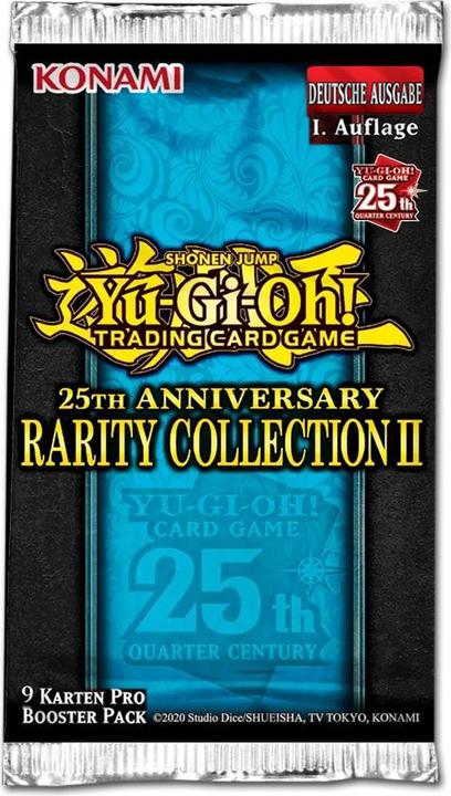Actual product image Yu-Gi-Oh 25th Anniversary Rarity Collection II Booster EN (German, Booster Pack)