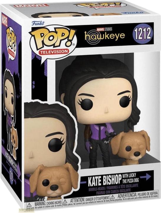 Produktbild Funko Pop! Marvel Hawkeye : Kate Bishop w/ Dog (1212)