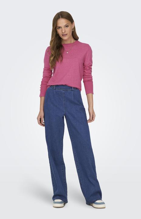 Produktbild JdY JDYGEGGO Hohe Taille Gerade geschnitten Jeans Jeans mit weitem Bein (34)