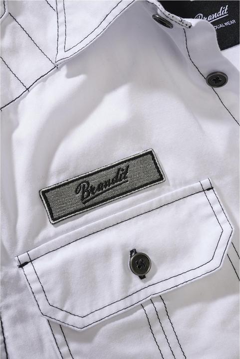Produktbild Brandit Luis Vintage Langarm-Shirt Grösse S Farbe Weiss (S)