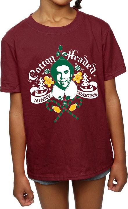 Immagine prodotto Elf Cotton Headed Ninny Muggins Maglietta Ragazze (152, 158)