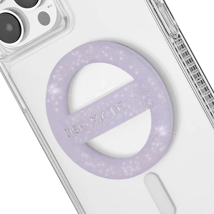 Actual product image Case-Mate Magnetschlaufengriff – MagSafe Fingergriff (Purple Sparkle)