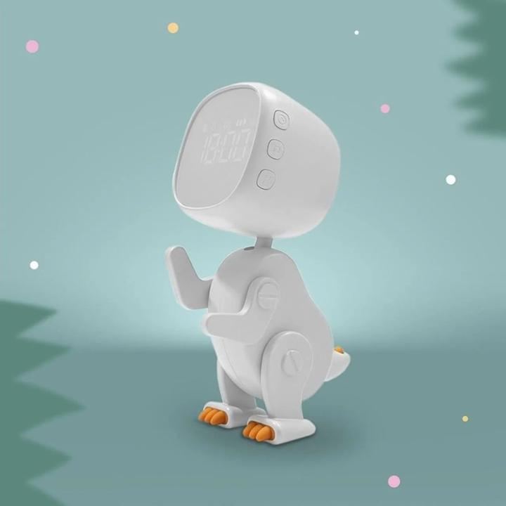 Actual product image Marys Wecker Roboter Dino