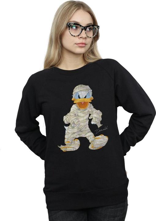 Actual product image Disney Womens/Ladies Mummy Donald Duck Sweatshirt (XXL)