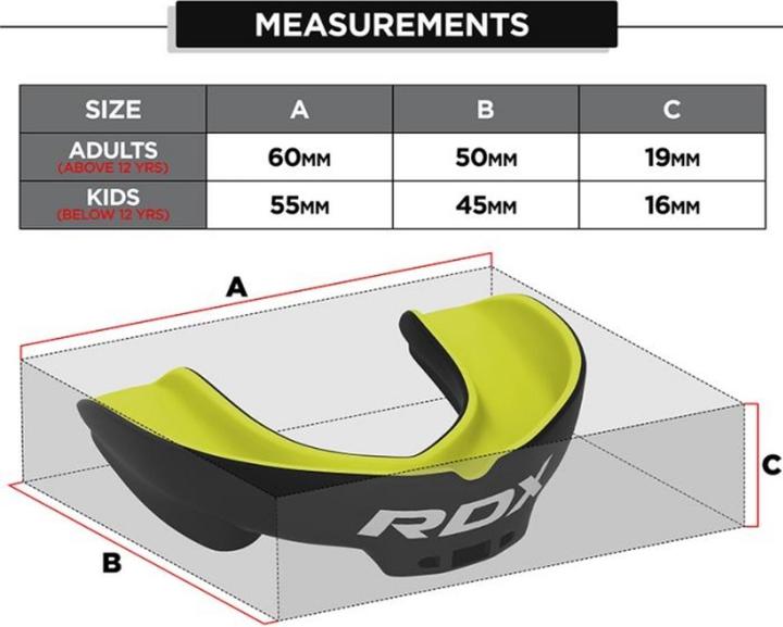 Produktbild Rdx Mundschutz Junior unter 12 Jahren (One Size)