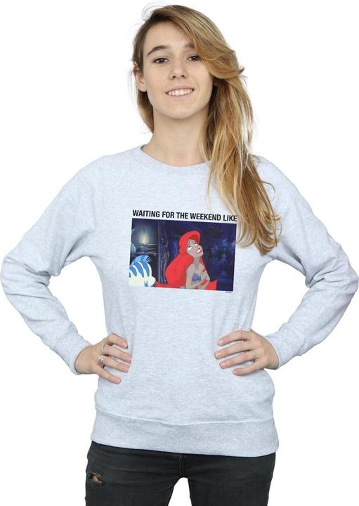Produktbild Disney The Little Mermaid Waiting For The Weekend Sweatshirt (XL)
