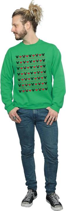 Produktbild Disney Mickey And Minnie Christmas Hearts Sweatshirt (XXL)