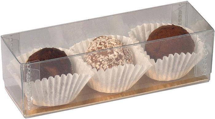 Actual product image miniSchoggi Pralines & Macaron Packaging transparent (1 x)