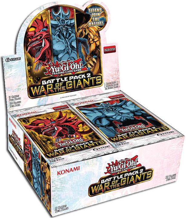 Image du produit Yu-Gi-Oh Battle Pack 2 : War of the Giants Booster Display -! (Anglais, Affichage du booster)