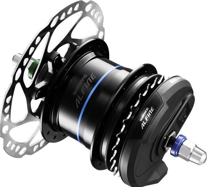 Immagine prodotto Shimano Alfine Di2 SG-S7051-8 mozzo del cambio a 8 velocità con blocco centrale del disco (Freni a disco Center Lock)