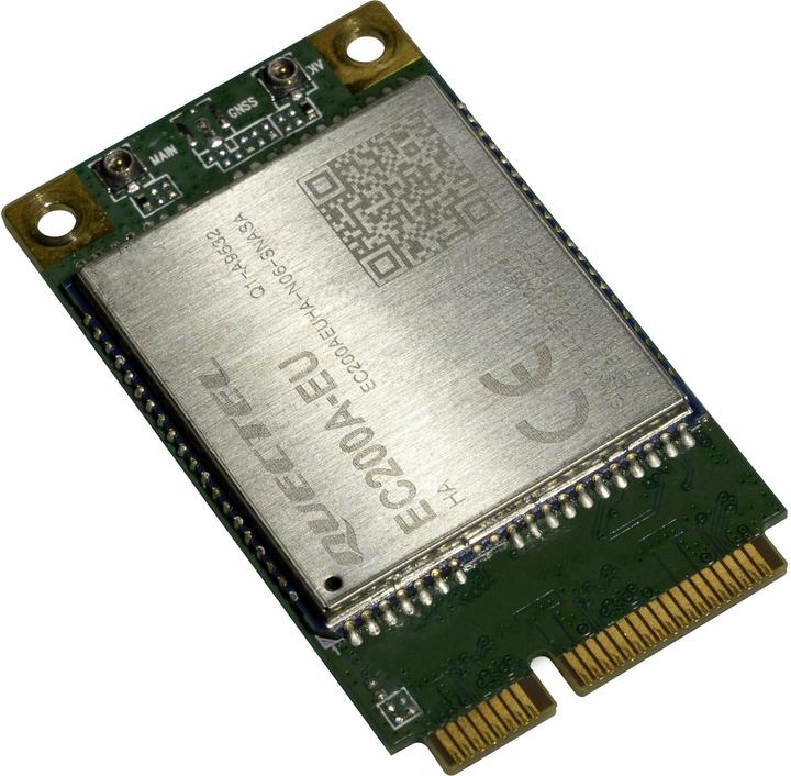 Actual product image MikroTik mini-PCIe modem R11eL-EC200A-EU