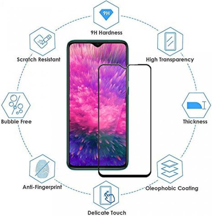 Image du produit Screenguard Xiaomi Redmi Note 8T Full Screen Protective Glass 2.5D 9H (1 pièce(s), Xiaomi Redmi Note 8T)