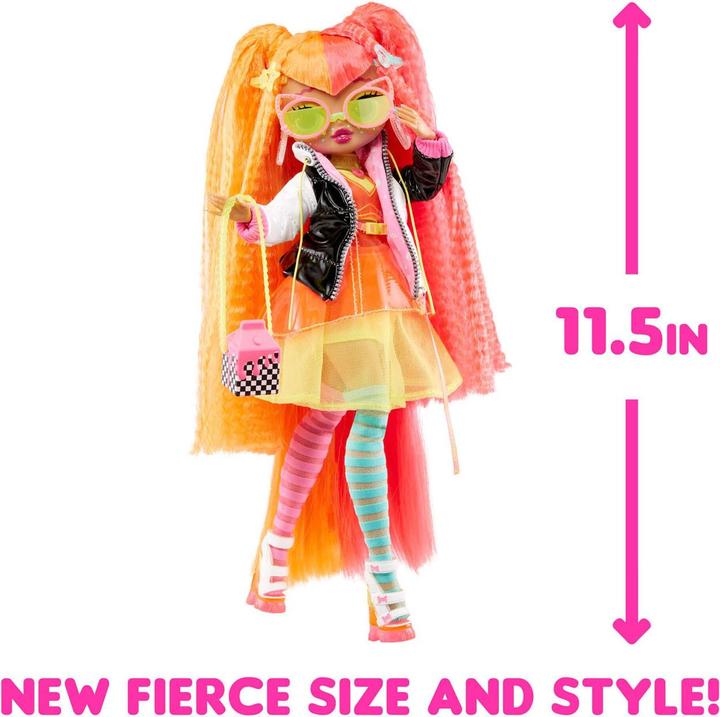 Actual product image L.O.L. Surprise! Surprise 707 OMG Dolls Neonlicious