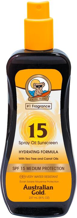 Australian Gold Hydrating Formula (Sonnenspray, Sonnenöl, SPF 15, 237 ml)