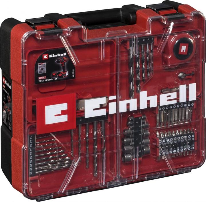Immagine prodotto Einhell TE-CD 18/40 Li-i +64 (Batteria ricaricabile)