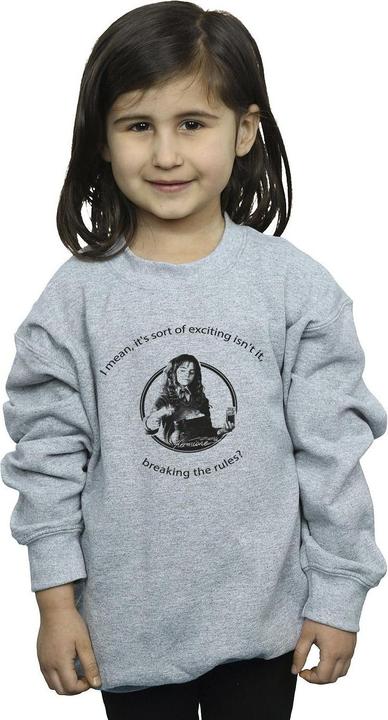 Actual product image Girls Hermione Breaking The Rules Sweatshirt (152, 158)