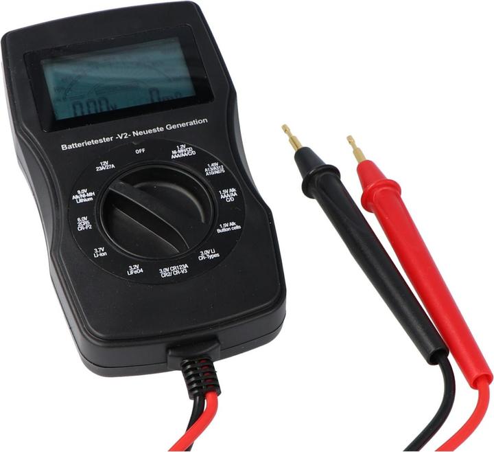 Immagine prodotto AccuCell Test della batteria per 1.2V, 3.2V, 3.6v, 3.7V inclusa la misura della resistenza interna