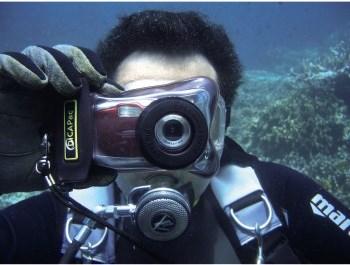 Productafbeelding DiCAPac WP-110 Buiten / Onderwater Tas (Samsung Digimax, E510, S880, Z1000, Coolpix S600, T30, DSC-S950)