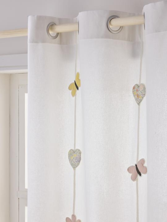 Actual product image Vertbaudet Children's room curtain "Country life" (135 x 240 cm)