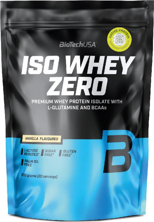 Image du produit Biotech USA Iso Whey Zero (Vanille, 1 pcs, 500 g)