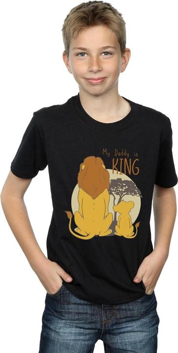 Image du produit Disney - T-shirt THE LION KING MY DADDY IS KING - Garçon (128)