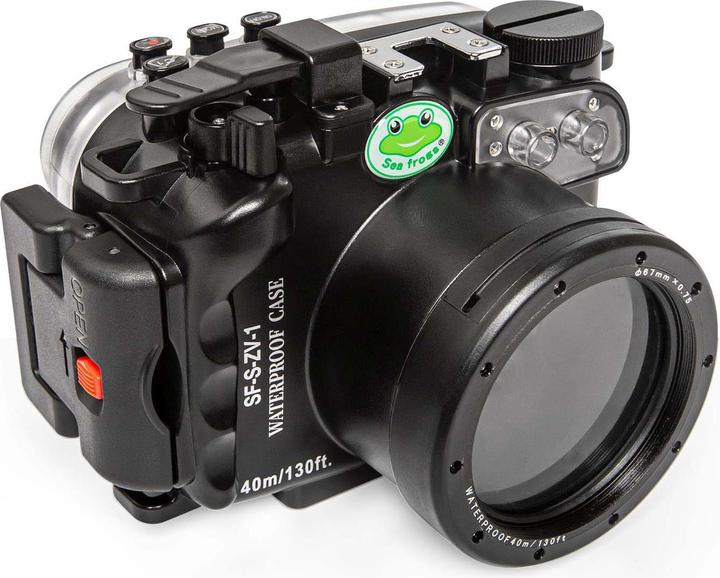 Seafrogs Custodia impermeabile per fotocamera ZV-1 (Confezione, ZV-1)