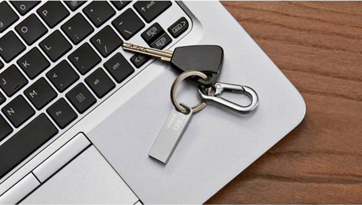 Actual product image Kioxia TransMemory U366 128GB Metal (128 GB, USB-A, USB 3.2)