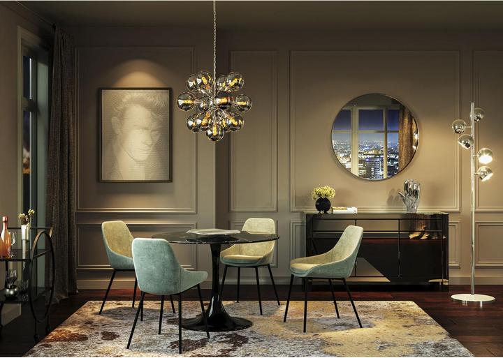 Produktbild Kare Design Spiegel Curve Round Stainless Steel Ø100cm (Ø 100 cm)