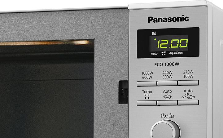 Image du produit Panasonic - NNSD27HSUPG - Magnetron - Solo - 23 liter - Inverter technologie - 1000 watt - RVS (23 l)