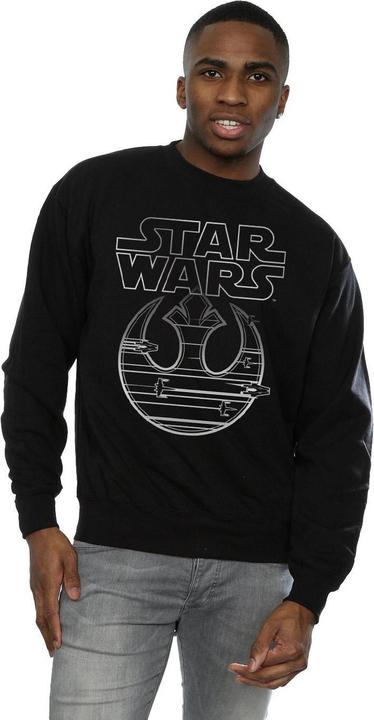 Produktbild Star Wars The Last Jedi Resistance Logo Metallic Sweatshirt (XXL)