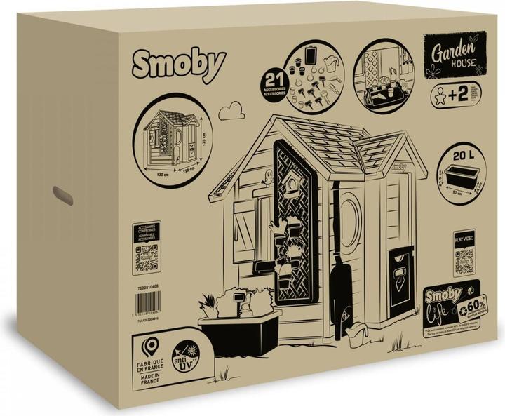 Actual product image Smoby Life Spielhaus Garten
