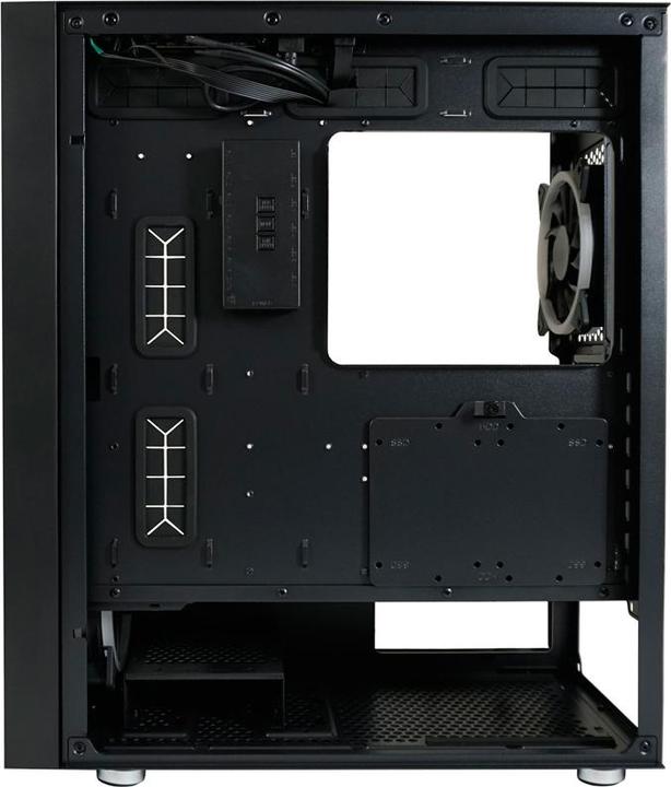 Actual product image LC-Power Case Gaming 802B-ON Black Wandererd X RGB black retail (ATX, mATX, Mini-ITX)