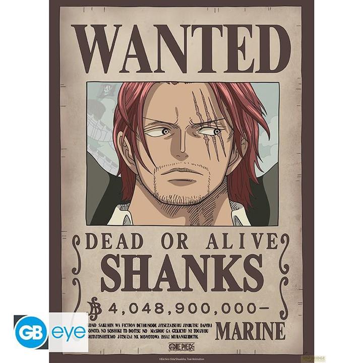 Produktbild ABYstyle One Piece - Wanted Shanks & Teach (52 x 38 cm)