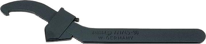 Produktbild Amf Verstellbarer Hakenschlüssel mit Nase (38 mm, 23 mm, 30 mm, 33 mm, 41 mm, 24 mm, 42 mm, 35 mm, 28 mm, 32 mm, 39 mm, 36 mm, 40 mm, 29 mm, 31 mm, 37 mm, 34 mm, 26 mm, 22 mm, 25 mm, 27 mm, 21 mm, 20 mm)