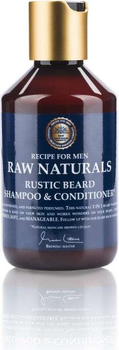 Raw Naturals Bart Shampoo & Spülung Rustic (250 ml)