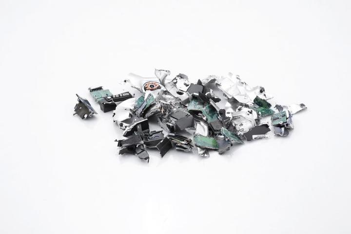 Actual product image HSM Powerline HDS 150 hard disk shredder, 1-stage, strip: 40 mm (Strip cut)