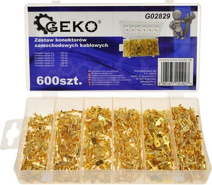 Produktbild GEKO Kabelverbinder-Set 600-teilig