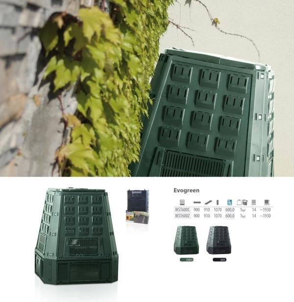 Actual product image Prosperplast Sorperplast VEOGREEN composter 600L green color (IKST600ZI) (600 l)