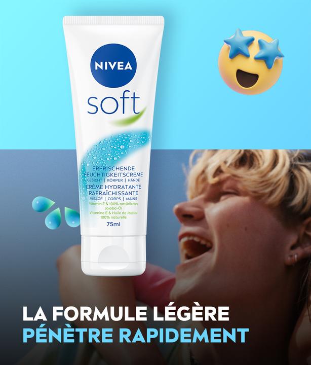 Immagine prodotto NIVEA Soft Tube DUO (Crema corpo, 150 ml)