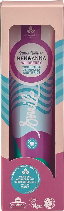 Image du produit Ben & Anna BEN&ANNA Natural Toothpaste naturalna pasta do zębów Wildberry 75ml (75 ml)